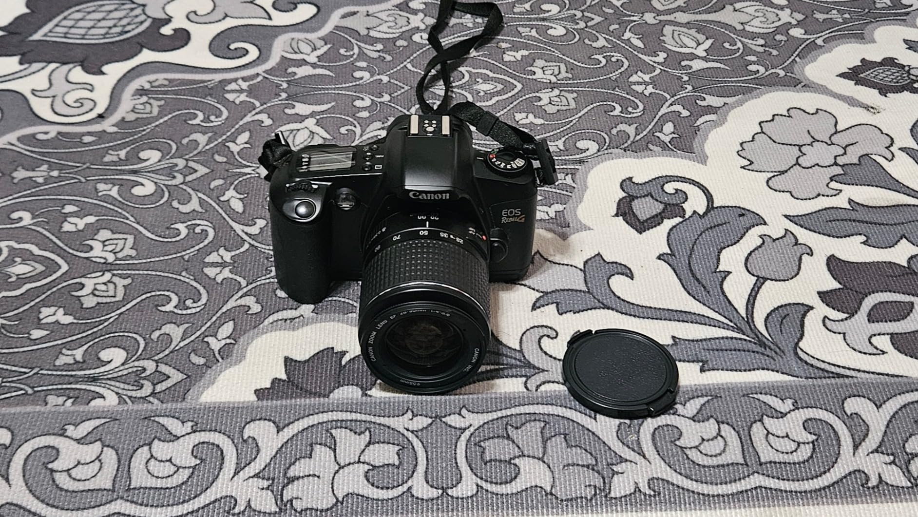 Canon EOS Rebel G 35MM SLR Film SLR Camera Kit with Auto Focusing AF Zoom Lens. Uses Canon EF Mount Lenses. (Renewed) Customer Review Canon EOS Rebel G 35MM SLR Film SLR Camera Kit with Auto Focusing AF Zoom Lens. Uses Canon EF Mount Lenses. (Renewed) - Customer Photo 1