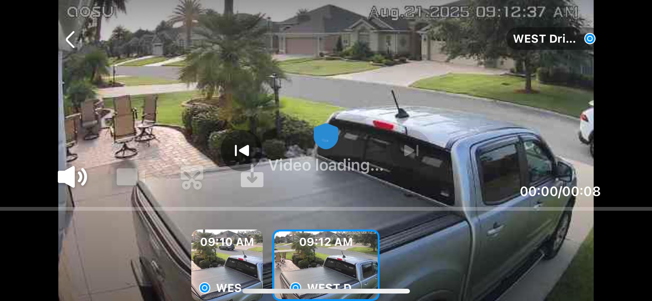 aosu Security Cameras Outdoor Wireless, 2 Cam-Kit, No Subscription, Solar-Powered, Home Security Cameras System with 360° Pan & Tilt, Auto Tracking, 2K Color Night Vision, Easy Setup, 2.4 & 5GHz WiFi - Customer Photo 2