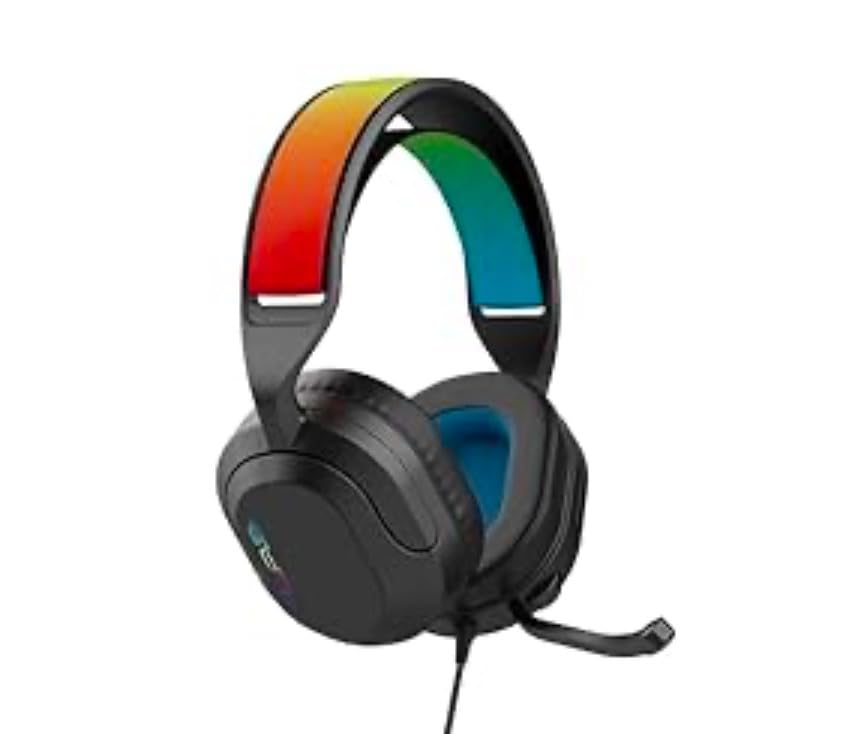 JLab Nightfall Gaming Headset with Near-Field Directional Flip-to-Mute Rotating Boom Mic, 50mm Drivers and Sound Isolating Inner Shelf, Wired 3.5mm for PC, PS5, PS4, Xbox Series X/S, Xbox one, Switch Customer Review JLab Nightfall Gaming Headset with Near-Field Directional Flip-to-Mute Rotating Boom Mic, 50mm Drivers and Sound Isolating Inner Shelf, Wired 3.5mm for PC, PS5, PS4, Xbox Series X/S, Xbox one, Switch - Customer Photo 1