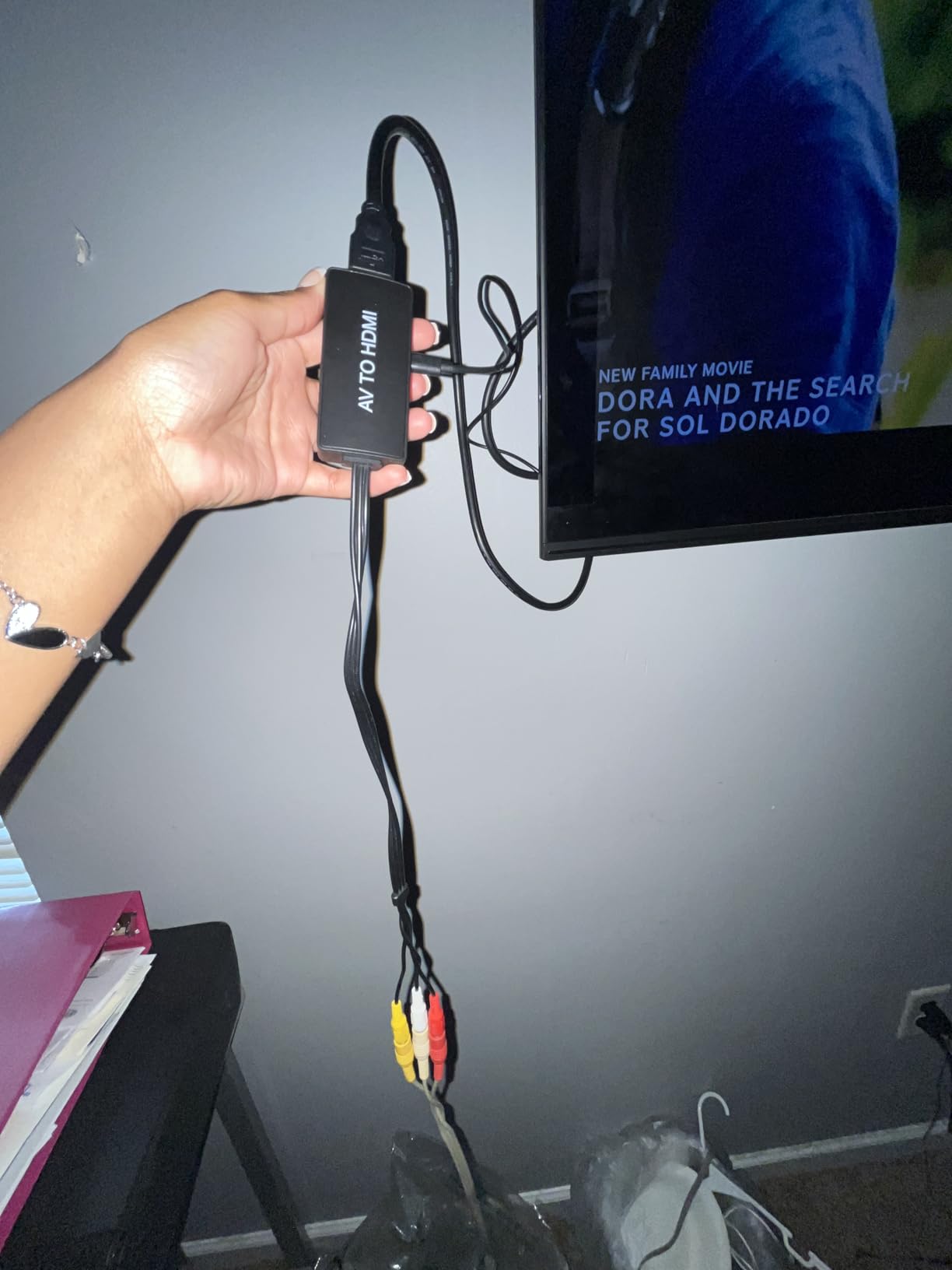 VHS TO Digital Converter, USB Video Capture Card, Video Capture Device, RCA TO USB Converter,Convert VHS VCR Hi8 Mini DV to Digital/DVD,For Tape Player Camcorder Camera PC TV,Windows Mac OS Compatible - Customer Photo 1