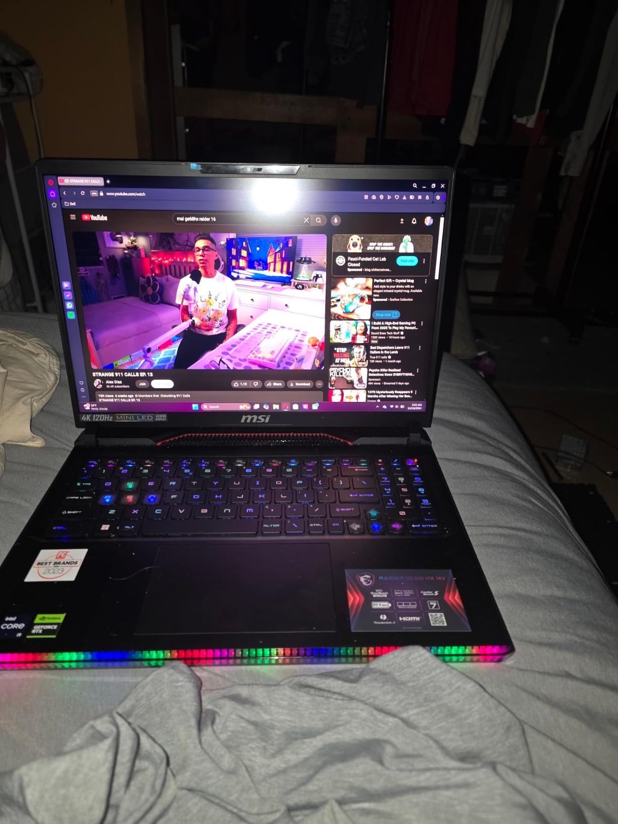 MSI Raider GE68HX 16 MSI Raider GE68HX 16