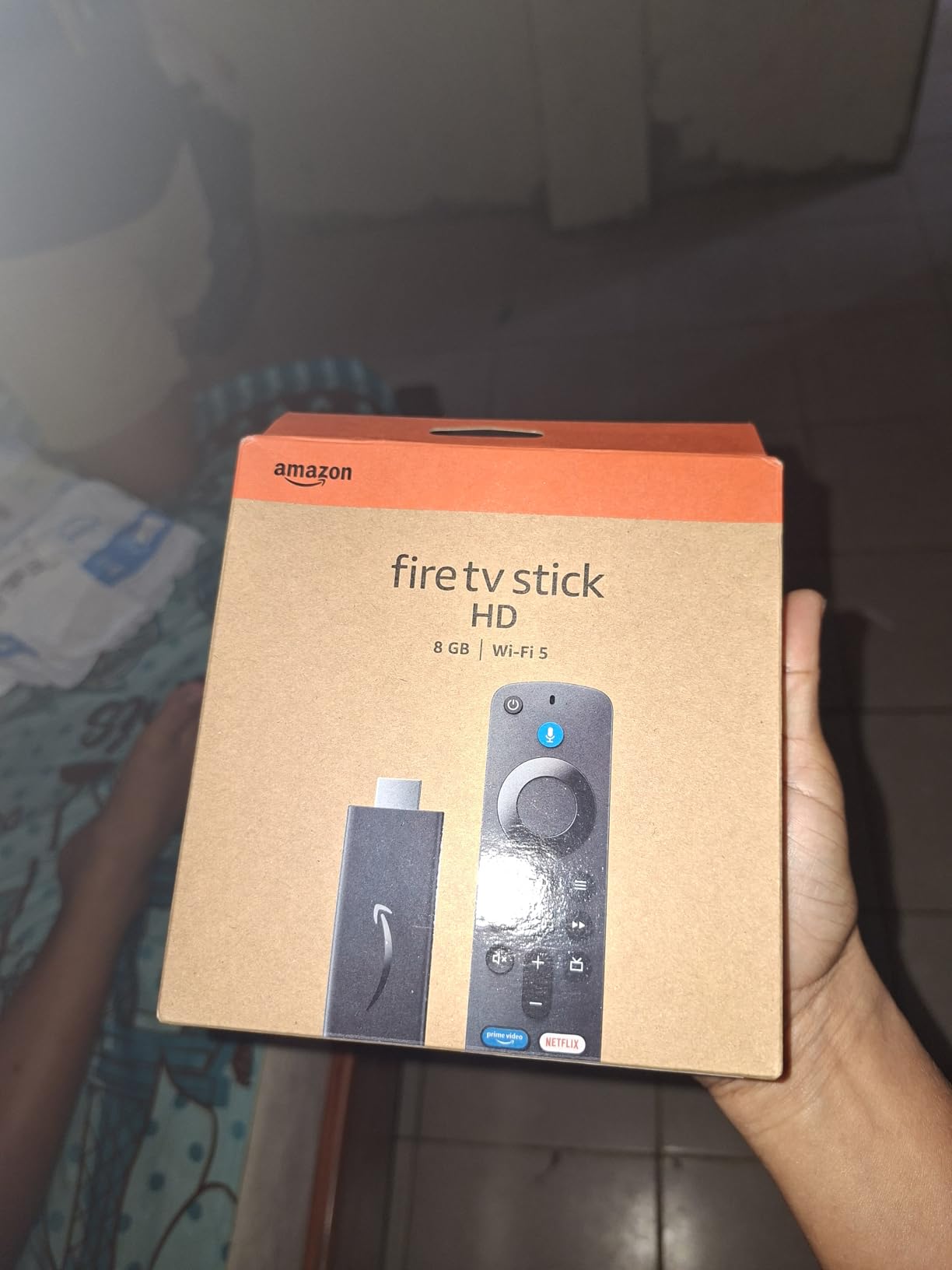 Amazon Fire TV Stick HD (newest model), free and live TV, Alexa Voice Remote, smart home controls, HD streaming Customer Review Amazon Fire TV Stick HD (newest model), free and live TV, Alexa Voice Remote, smart home controls, HD streaming - Customer Photo 3