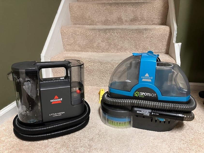 BISSELL® Little Green® Max Pet Portable Carpet and Upholstery Deep Cleaner, Car/Auto Detailer, with Self-Cleaning Tough Stain Tool and Pet Hair Removal Tool (3860) - Customer Photo 1