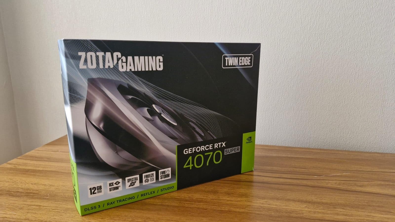 ZOTAC Gaming GeForce RTX 4070 Super Twin Edge DLSS 3 12GB GDDR6X 192-bit 21 Gbps PCIE 4.0 Compact Gaming Graphics Card, IceStorm 2.0 Advanced Cooling, Spectra RGB Lighting, ZT-D40720E-10M - Customer Photo 1