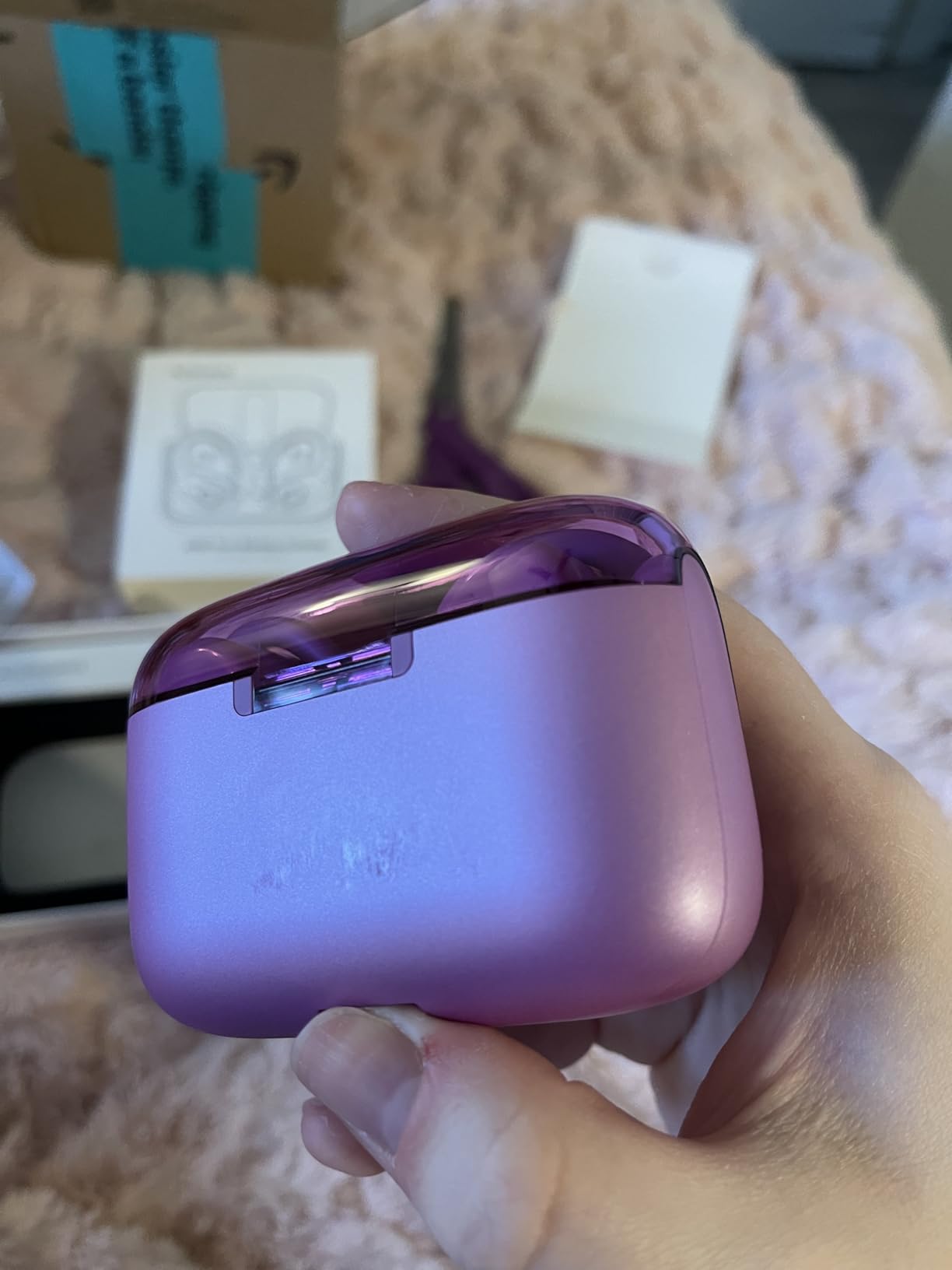 Wireless Earbuds 75hrs Bluetooth 5.4 Headphone Sport, 2025 Bluetooth Earbuds Stereo Deep Bass Over Ear Bud with Earhooks, ENC Noise Cancelling Mic, IPX7 Waterproof Earphone for Workout/Running - Customer Photo 3