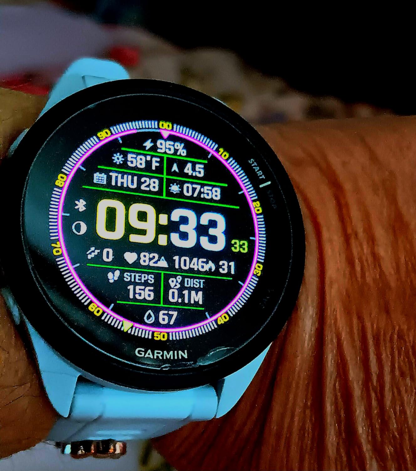 Garmin Forerunner 165, Running Smartwatch, Colorful AMOLED Display, Training Metrics and Recovery Insights, Black - Customer Photo 1