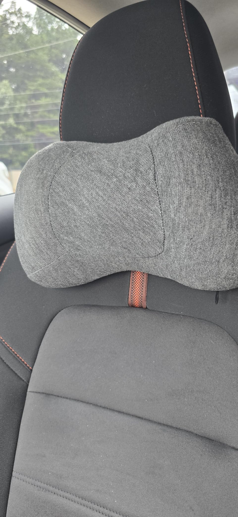 Car Neck Pillow, 2pcs Memory Foam Ergonomic Neck Pillow and Seat Headrest for Driving Fatigue Relief, Comfort and Support Your Neck - Customer Photo 1