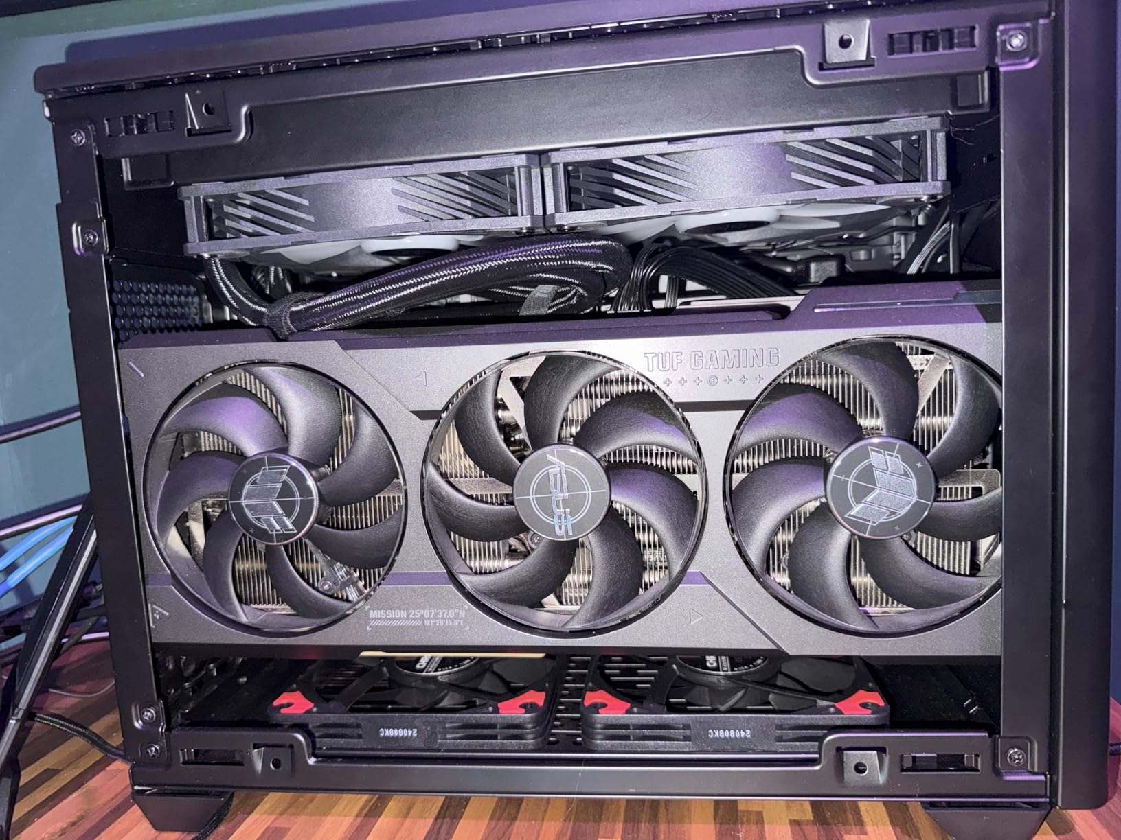 Cooler Master NR200P V2 Mini-ITX PC Case Ready, Top-Mount 280mm AIO, 357mm Vertical GPU Mount, Designed Ready Nvidia RTX 5090 | AMD RX 9070 XT, SFX PSU – Ready to Install, Tempered Glass, DIY - Customer Photo 1