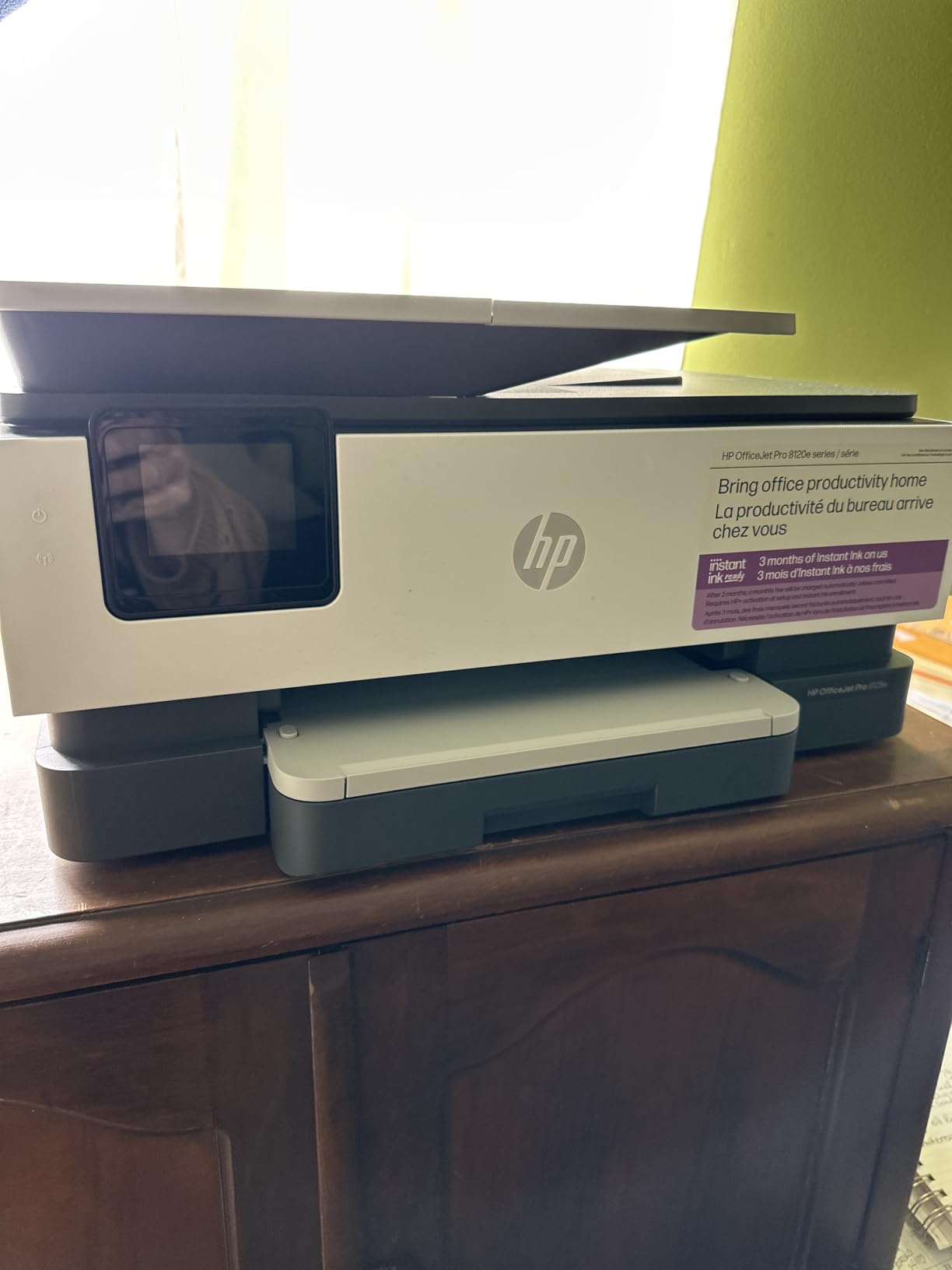 HP OfficeJet Pro 8125e Wireless All-in-One Color Inkjet Printer, Print, scan, Copy, ADF, Duplex Printing Best-for-Home Office, 3 Month Instant Ink Trial Included, AI-Enabled (405T6A) Customer Review HP OfficeJet Pro 8125e Wireless All-in-One Color Inkjet Printer, Print, scan, Copy, ADF, Duplex Printing Best-for-Home Office, 3 Month Instant Ink Trial Included, AI-Enabled (405T6A) - Customer Photo 2