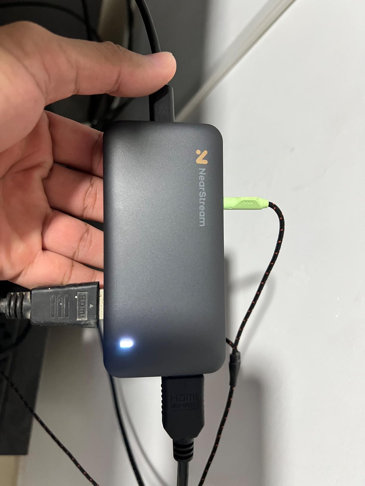 NearStream 4K HDMI Capture Card, USB 3.0 Video Capture Card for Streaming, Recording in 1080P 60FPS with Ultra-Low Latency, Compatible with PS4/PS5/Switch in OBS, YouTube, Works with PC/Mac - Customer Photo 2