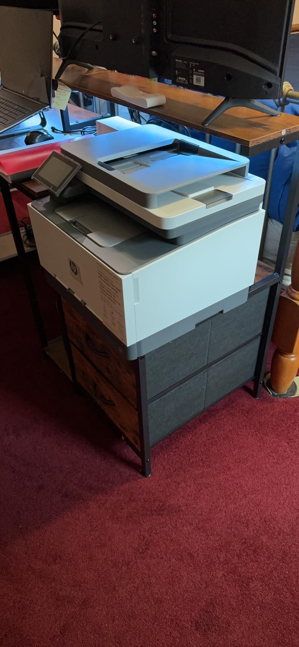 HP Color Laserjet Pro MFP 3301fdw Wireless All-in-One Color Laser Printer for Small Business, Scanner, Copier, Fax, ADF, Duplex (499Q5F) Customer Review HP Color Laserjet Pro MFP 3301fdw Wireless All-in-One Color Laser Printer for Small Business, Scanner, Copier, Fax, ADF, Duplex (499Q5F) - Customer Photo 1