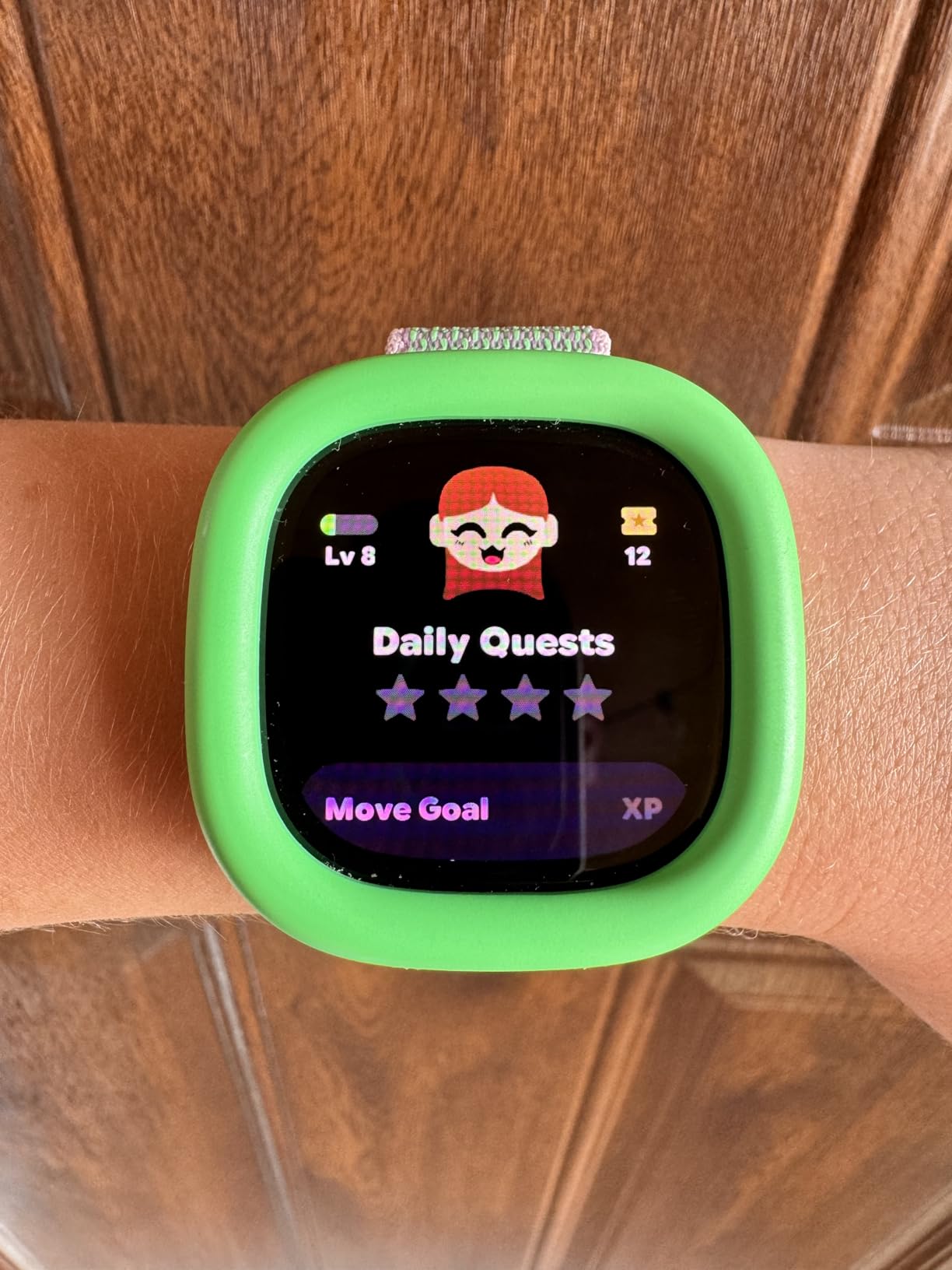 Fitbit Google Ace LTE - Kids Smartwatch with Call, Message, GPS, and Activity-Based Games, Ace Pass Data Plan Required - Spicy - Moovin customer photo 2