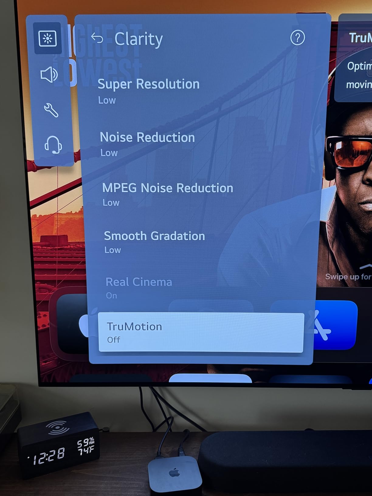 LG 55-Inch Class OLED evo C4 Series Smart TV 4K Processor Flat Screen with Magic Remote AI-Powered with Alexa Built-in (OLED55C4PUA, 2024) - Customer Photo 1