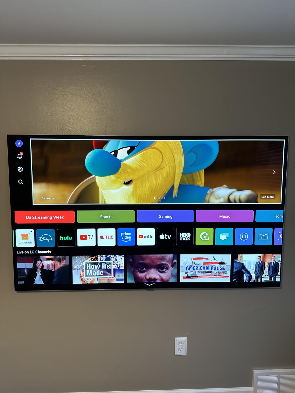 LG 77-Inch Class OLED evo G4 Series Smart TV 4K Processor Flat Screen with Magic Remote AI-Powered with Alexa Built-in (OLED77G4WUA, 2024) Customer Review LG 77-Inch Class OLED evo G4 Series Smart TV 4K Processor Flat Screen with Magic Remote AI-Powered with Alexa Built-in (OLED77G4WUA, 2024) - Customer Photo 1