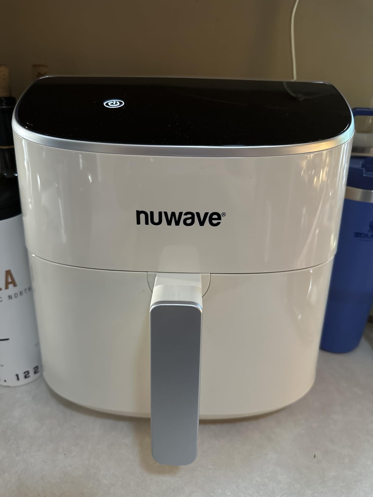 Nuwave Brio Plus 8 Qt Air Fryer, PFAS Free, New & Improved, Digital Touch Screen, Cool White Display, 50°F~400°F in Precise 5°, 5 Cook Functions, 100 Presets & 50 Memory, 3 Wattages 700, 1500, 1800 - Customer Photo 2