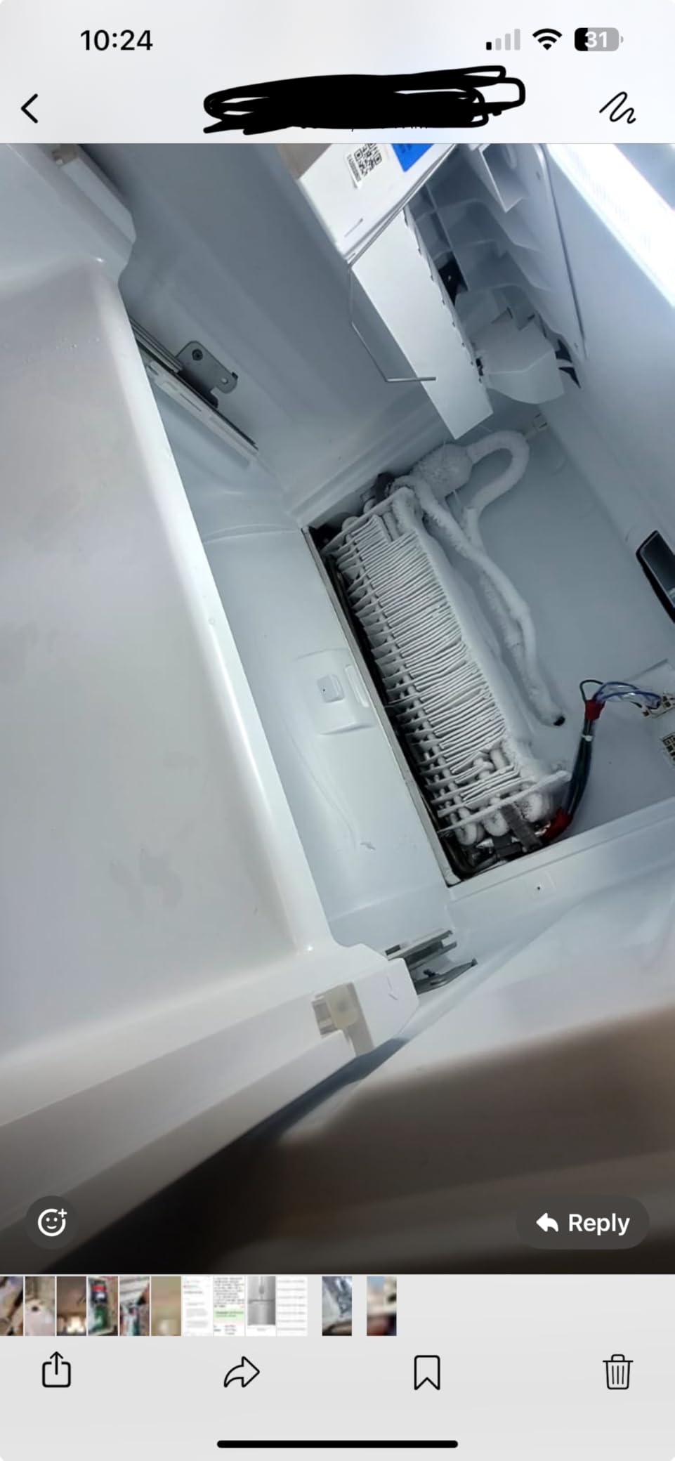 Kenmore 46-75525 29.88 Inch Counter-Depth French Door Refrigerator/Freezer with Fingerprint-Resistant Stainless Steel, Ice Maker, Quiet and Energy Efficient Inverter Compressor, 17.5 cu. ft. - Customer Photo 2