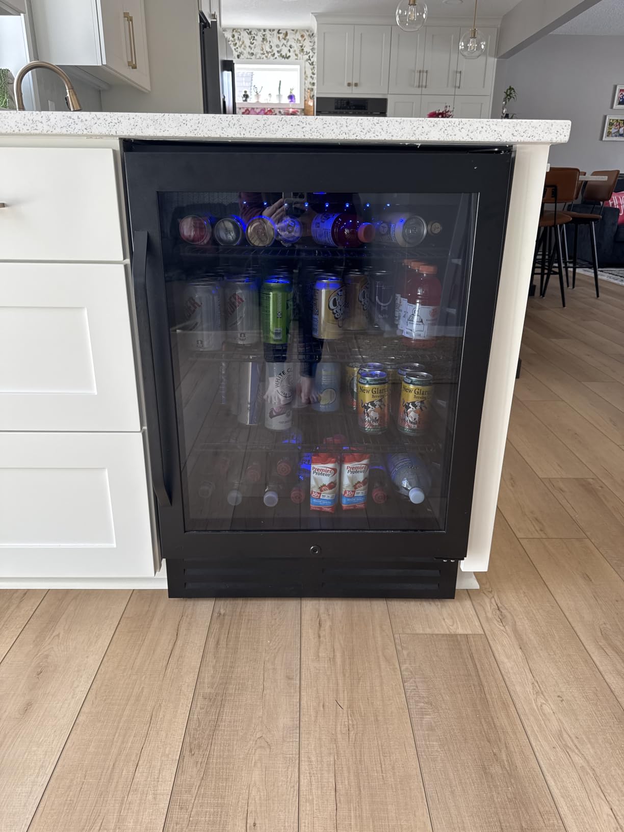 24 Inch Dual Drawer Fridge Under Counter with Wheels, Outdoor Beverage Refrigerator for Patio, Stainless Steel Weather-Proof, Freestanding or Built-In Installation, Ideal for Home and Commercial Use Customer Review 24 Inch Dual Drawer Fridge Under Counter with Wheels, Outdoor Beverage Refrigerator for Patio, Stainless Steel Weather-Proof, Freestanding or Built-In Installation, Ideal for Home and Commercial Use - Customer Photo 2