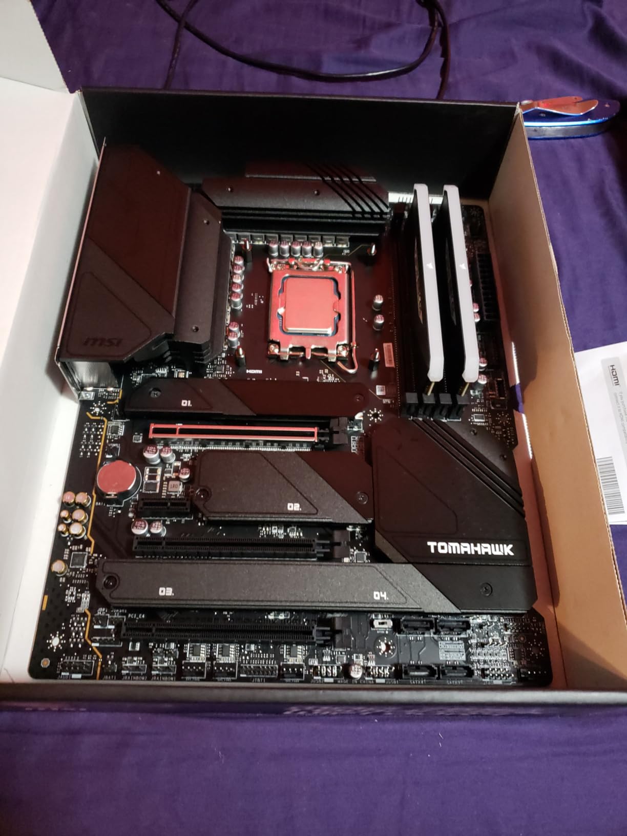 INLAND CPU Motherboard Intel i7-12700KF Gaming Desktop Processor 12 (8P+4E) Cores up to 5.0 GHz Unlocked LGA1700 Bundle with MSI PRO Z790-P WiFi DDR4 Motherboard - Customer Photo 5