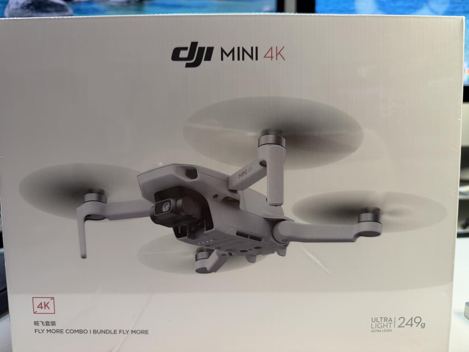DJI Mini 4K, Drone with 4K UHD Camera for Adults, Under 249 g, 3-Axis Gimbal Stabilization, 10km Video Transmission, Auto Return, Wind Resistance, 1 Battery for 31-Min Max Flight Time, Intelligent Flight - Customer Photo 2