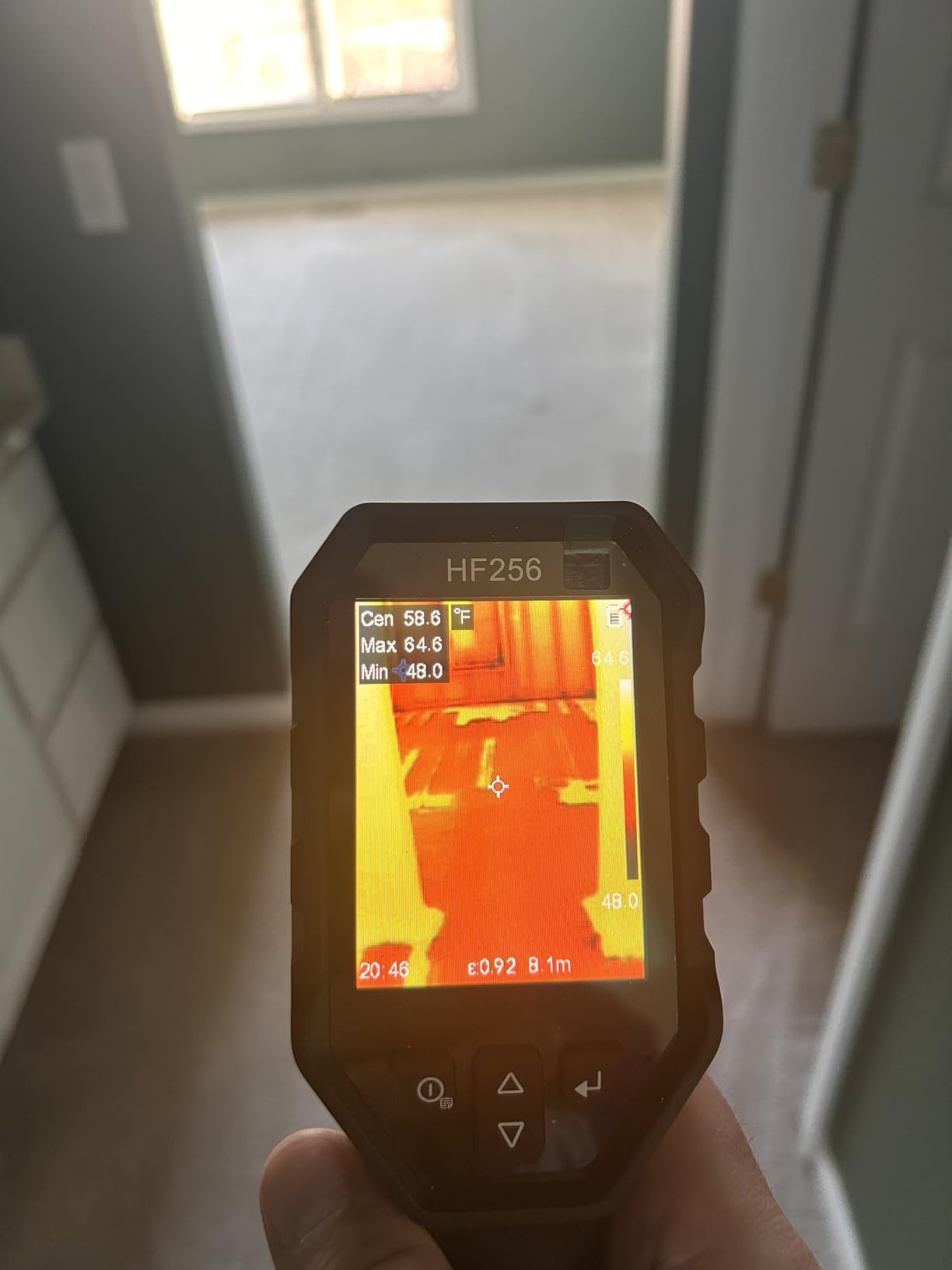 HF256 Thermal Imaging Camera, 256 x 192 IR Resolution, Super Resolution 320 x 240 Therma Camera, 3.2