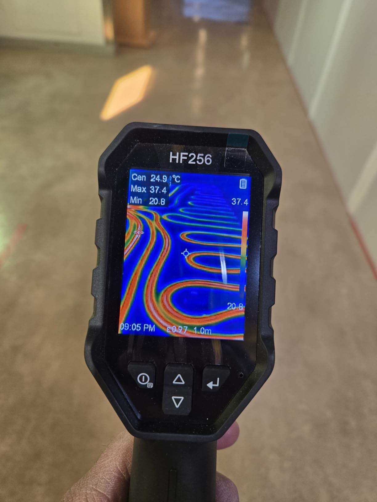 HF256 Thermal Imaging Camera, 256 x 192 IR Resolution, Super Resolution 320 x 240 Therma Camera, 3.2