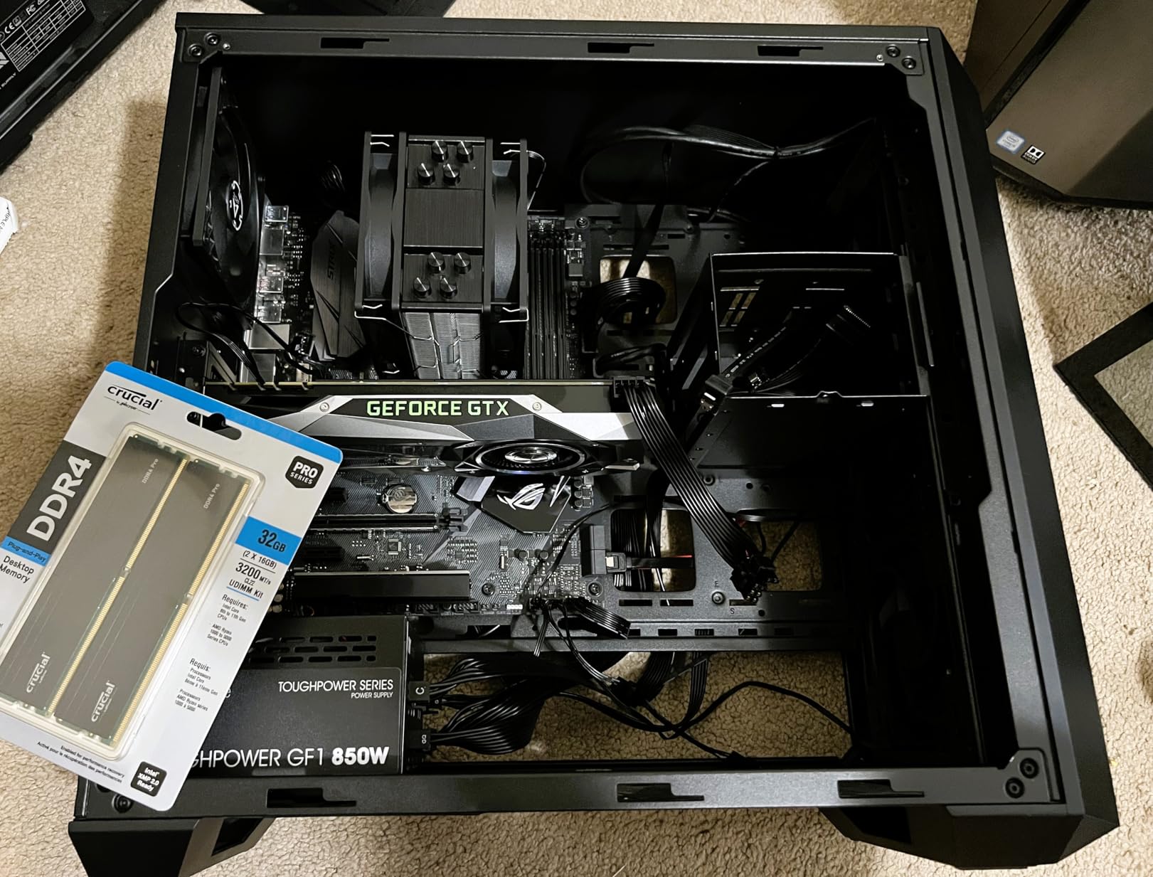 ID-COOLING SE-214-XT PLUS CPU Cooler 4 Heat Pipes, Single Tower with 2x120mm Fans in a Push-pull Configuration, Noninterference with RAM, Compatible with LGA1700/1851/1200/115X and AMD AM5/AM4 Sockets Customer Review ID-COOLING SE-214-XT PLUS CPU Cooler 4 Heat Pipes, Single Tower with 2x120mm Fans in a Push-pull Configuration, Noninterference with RAM, Compatible with LGA1700/1851/1200/115X and AMD AM5/AM4 Sockets - Customer Photo 4