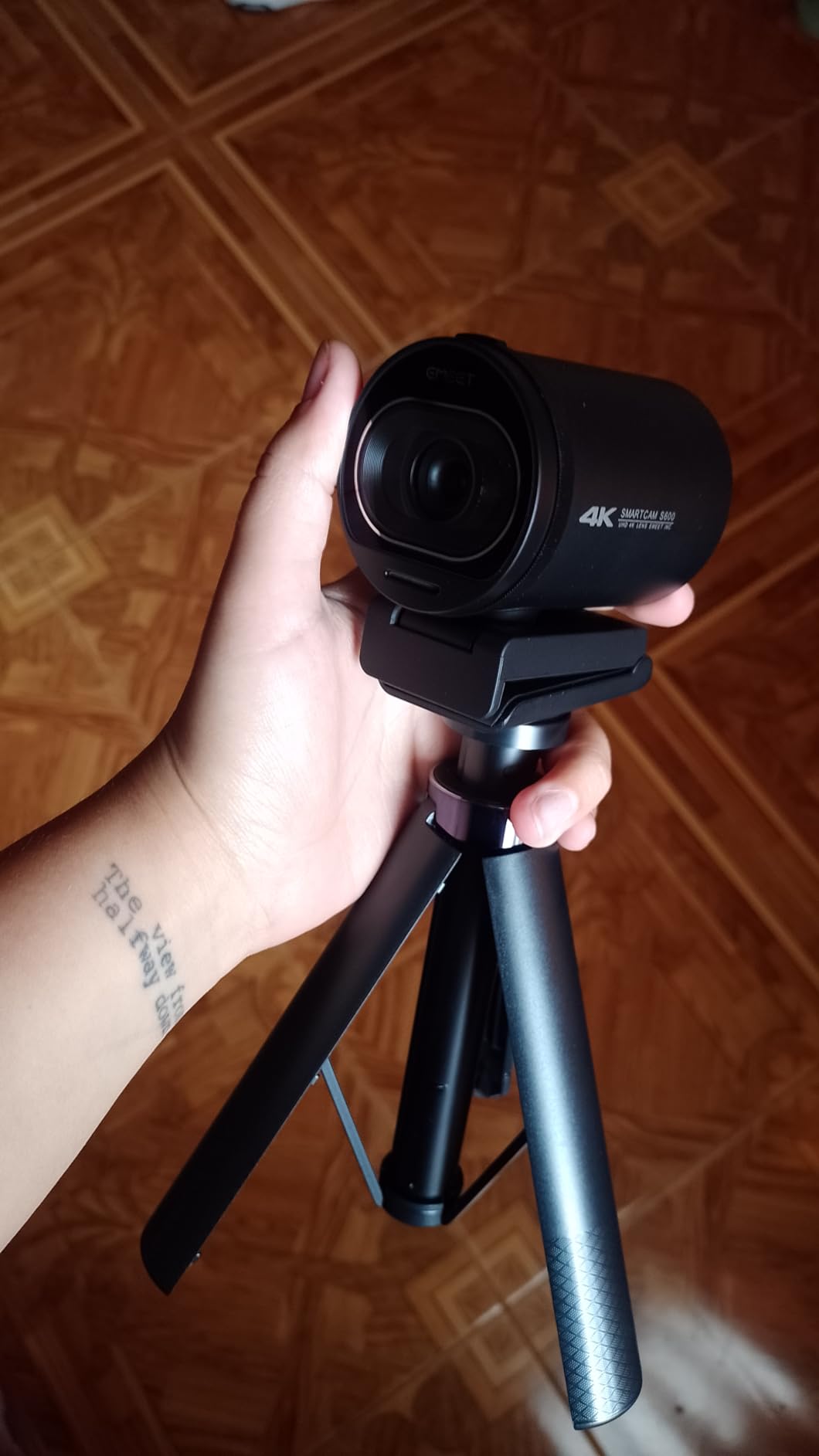 EMEET S600 4K Webcam for Streaming - Sony Sensor, PDAF Autofocus, 1080P@60FPS customer photo 2