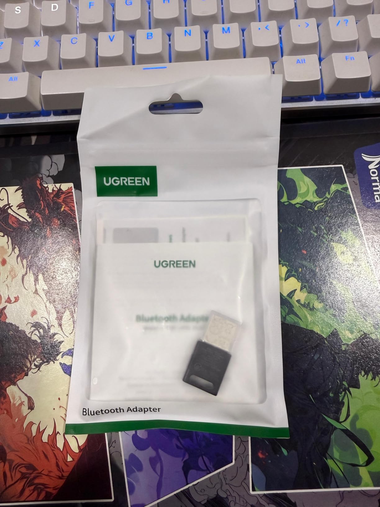 UGREEN USB Bluetooth 5.3 Adapter for PC, Plug & Play for Windows 11/10/8.1, Bluetooth Receiver & Transmitter for Keyboard/Mouse/Headphone/Speakers/Printer Customer Review UGREEN USB Bluetooth 5.3 Adapter for PC, Plug & Play for Windows 11/10/8.1, Bluetooth Receiver & Transmitter for Keyboard/Mouse/Headphone/Speakers/Printer - Customer Photo 2