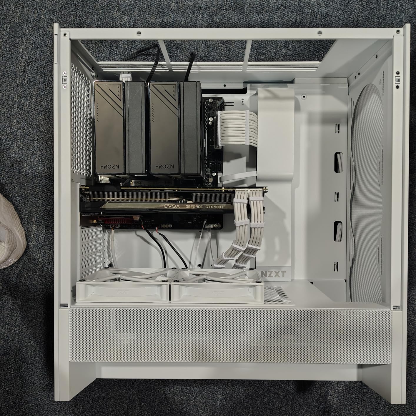 ID-COOLING FROZN A620 PRO SE - Blackout Dual-Tower Air CPU Cooler, 6×Ф6mm Heatpipes, Dual 120x120x25mm Quiet Fans, Intel LGA1700/1851/1200/115X; AMD AM4/AM5 (157mm in Height) Customer Review ID-COOLING FROZN A620 PRO SE - Blackout Dual-Tower Air CPU Cooler, 6×Ф6mm Heatpipes, Dual 120x120x25mm Quiet Fans, Intel LGA1700/1851/1200/115X; AMD AM4/AM5 (157mm in Height) - Customer Photo 5