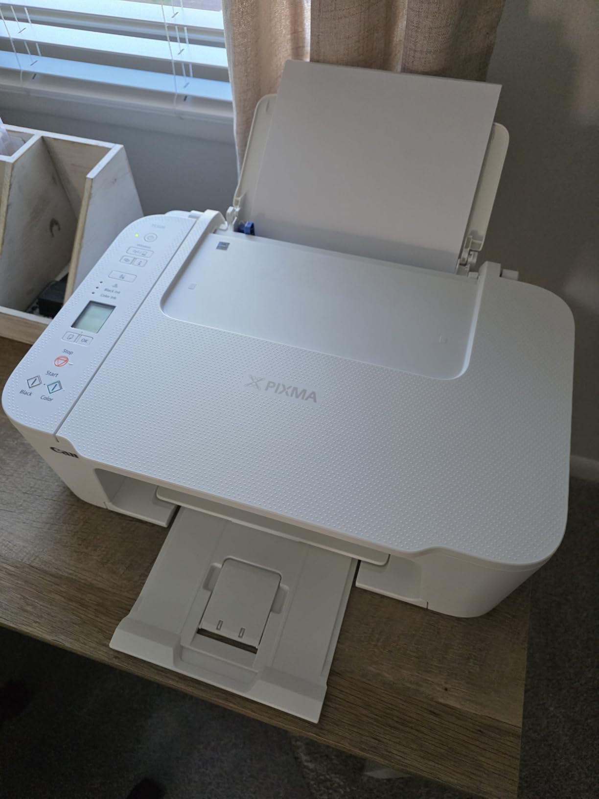 Canon PIXMA TS3720 Wireless All-in-One Printer for Basic Home Printing, White - Customer Photo 1