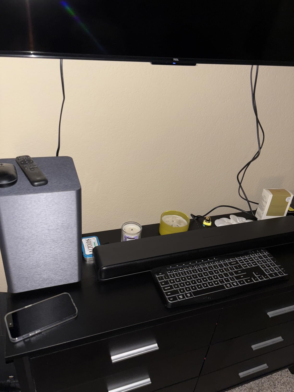 TCL S55H S Class 2.1 Channel Sound Bar with Dolby Atmos, DTS Virtual:X, Wireless Subwoofer, Bluetooth Music Streaming, and Auto Room Calibration - Customer Photo 3