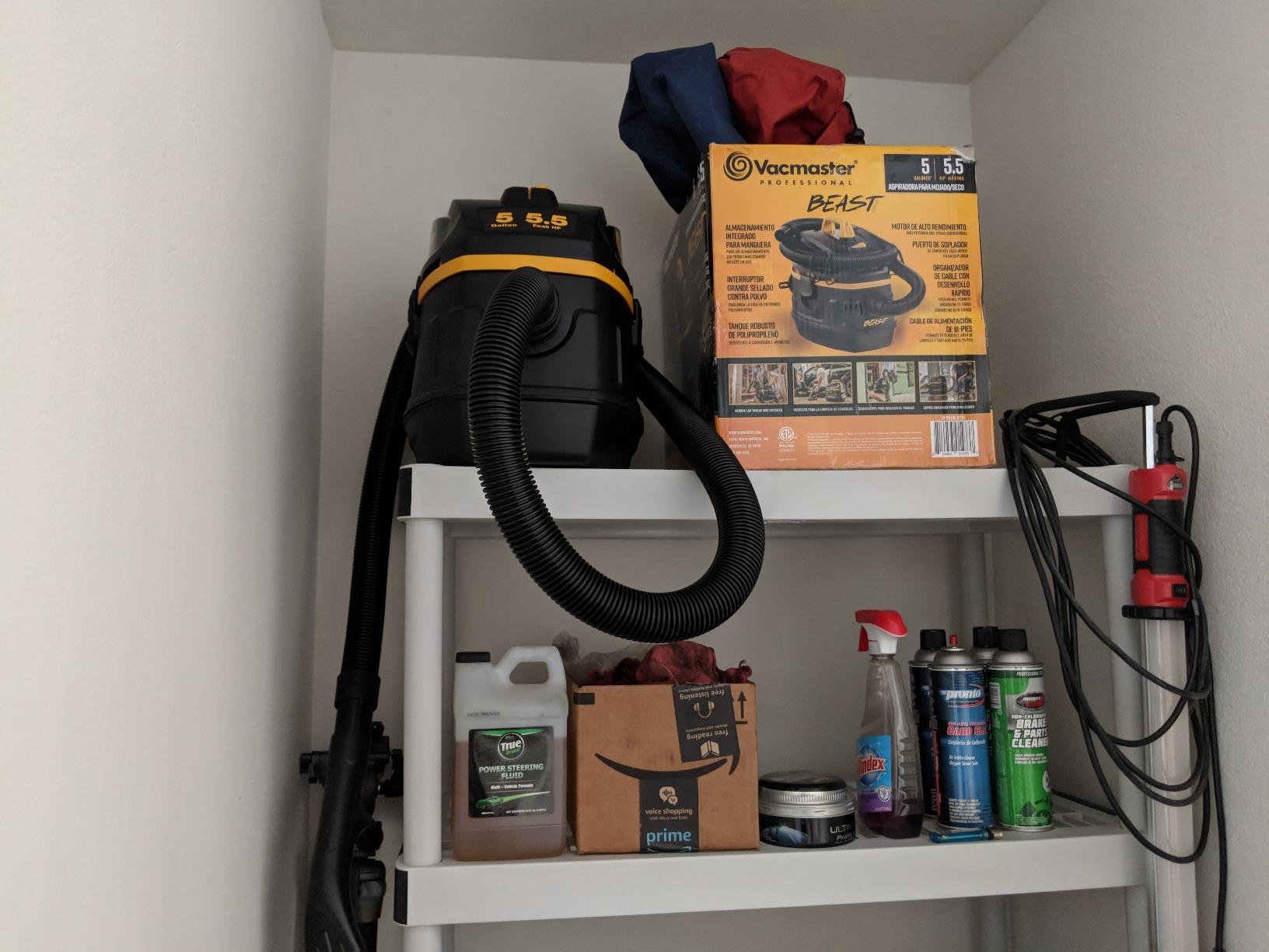 Vacmaster Professional Beast Series VFB511H 0201 5-Gallon 5.5 Peak HP Wet/Dry Vac, Black - Customer Photo 2