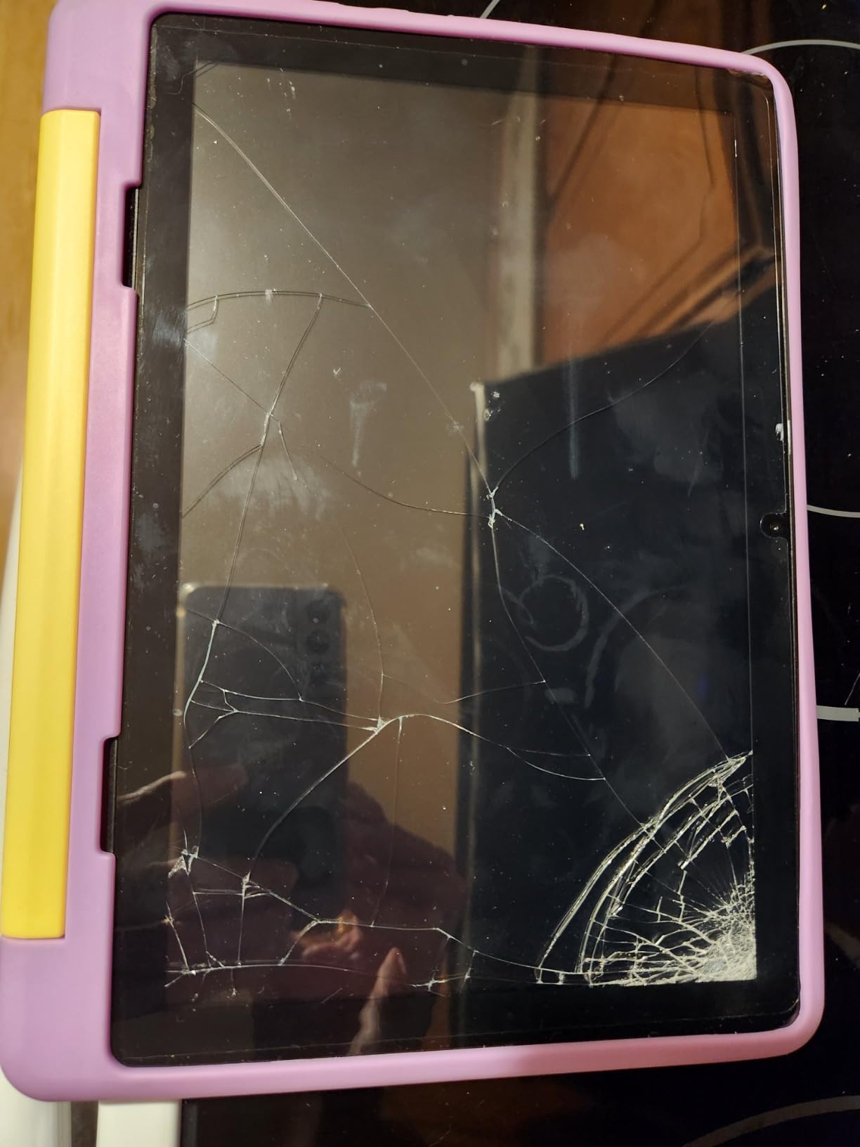 Kids Tablet｜Upgraded Android 14 Tablet 10 inch for Kids with Protective Case｜Octa-Core｜64GB｜1TB TF Card Expandable｜Dual Camera｜Parental Control｜Great Gift for Toddler(Blue) - Customer Photo 4