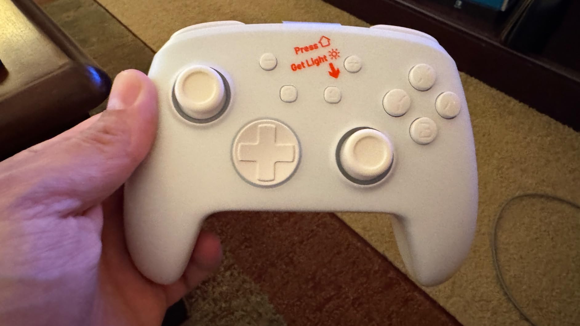 FUNLAB Switch Pro Controller Wireless White Compatible with Switch/OLED/Lite, Firefly Bluetooth Remote Gamepad with Hall Effect Joysticks/RGB 7 LED Colors/Paddle/Turbo/Motion Control Customer Review FUNLAB Switch Pro Controller Wireless White Compatible with Switch/OLED/Lite, Firefly Bluetooth Remote Gamepad with Hall Effect Joysticks/RGB 7 LED Colors/Paddle/Turbo/Motion Control - Customer Photo 1