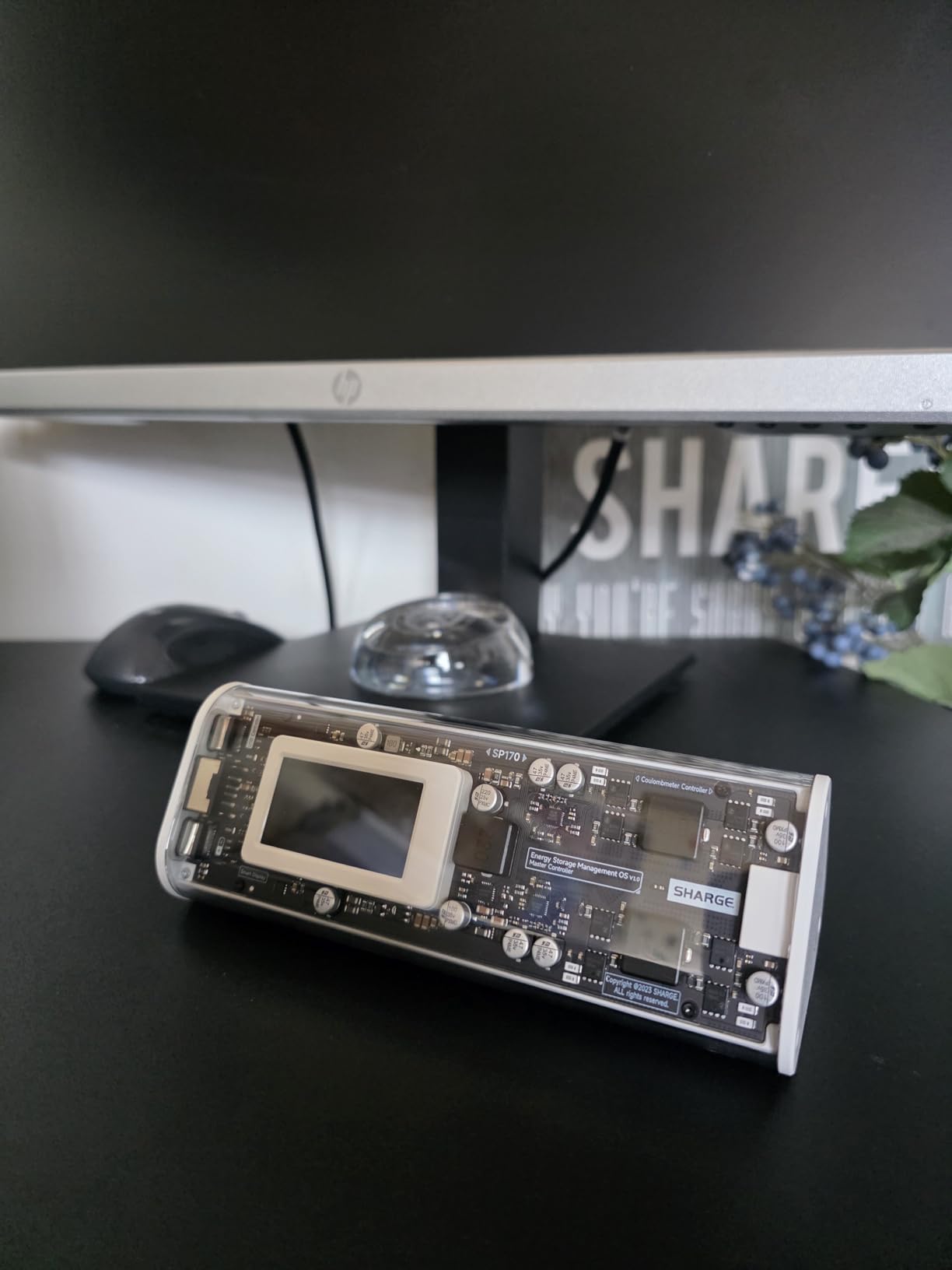 SHARGEEK 170 Power Bank, 140W PD3.1 Portable Charger 24,000mAh/ 86.4Wh High Capacity with Smart Display, 170W Total Output Battery Pack for Laptop MacBook Pro iPhone 17/16/15/14 Series - Customer Photo 1