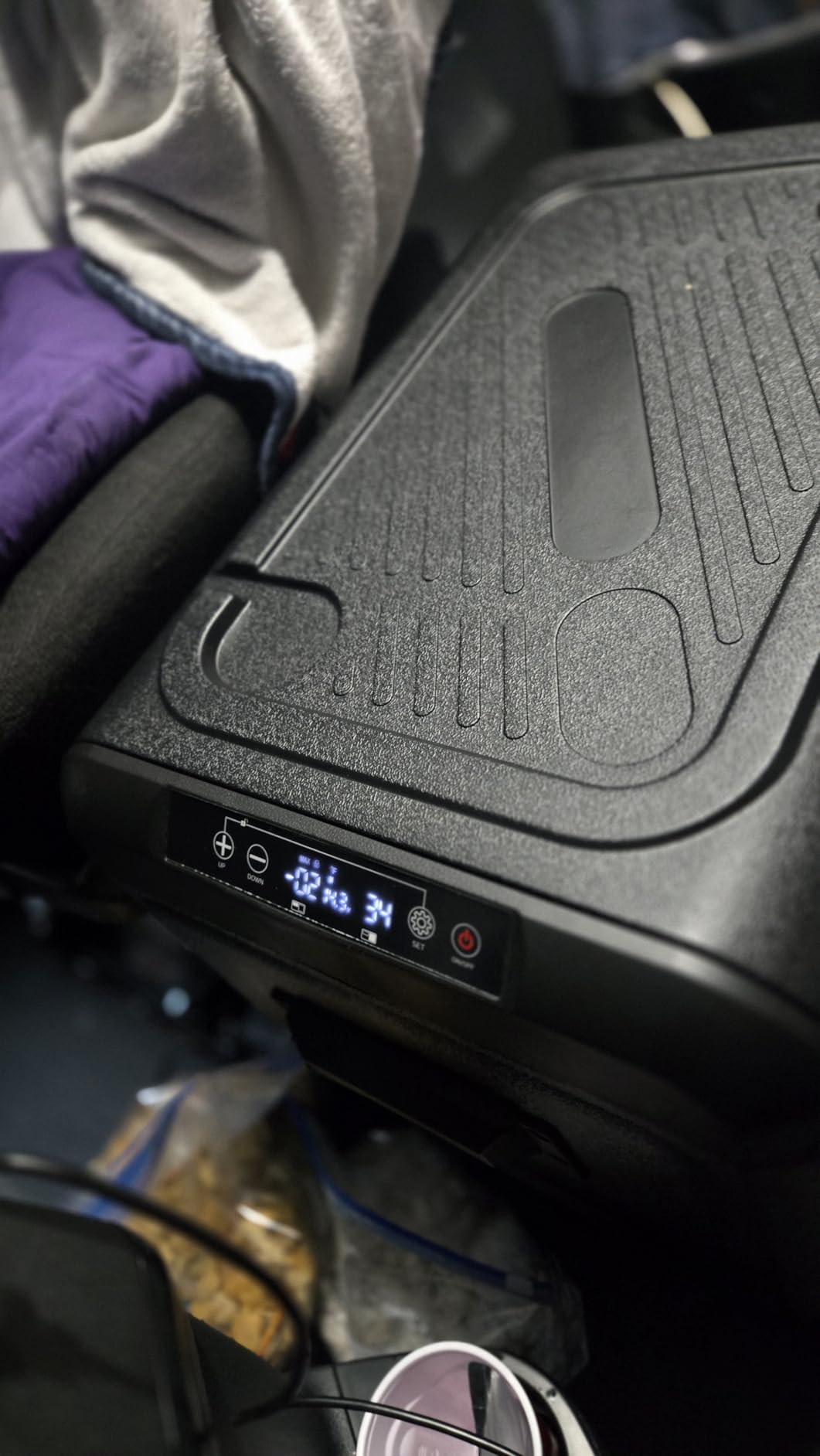 EUHOMY 12 Volt Refrigerator, 49QT Dual Zone Car Refrigerator, Electric Cooler 12/24V DC & 100-240V AC, Car Fridge -4℉~68℉, Portable Freezer with Wheels for Camping, Truck, Travel Customer Review EUHOMY 12 Volt Refrigerator, 49QT Dual Zone Car Refrigerator, Electric Cooler 12/24V DC & 100-240V AC, Car Fridge -4℉~68℉, Portable Freezer with Wheels for Camping, Truck, Travel - Customer Photo 1