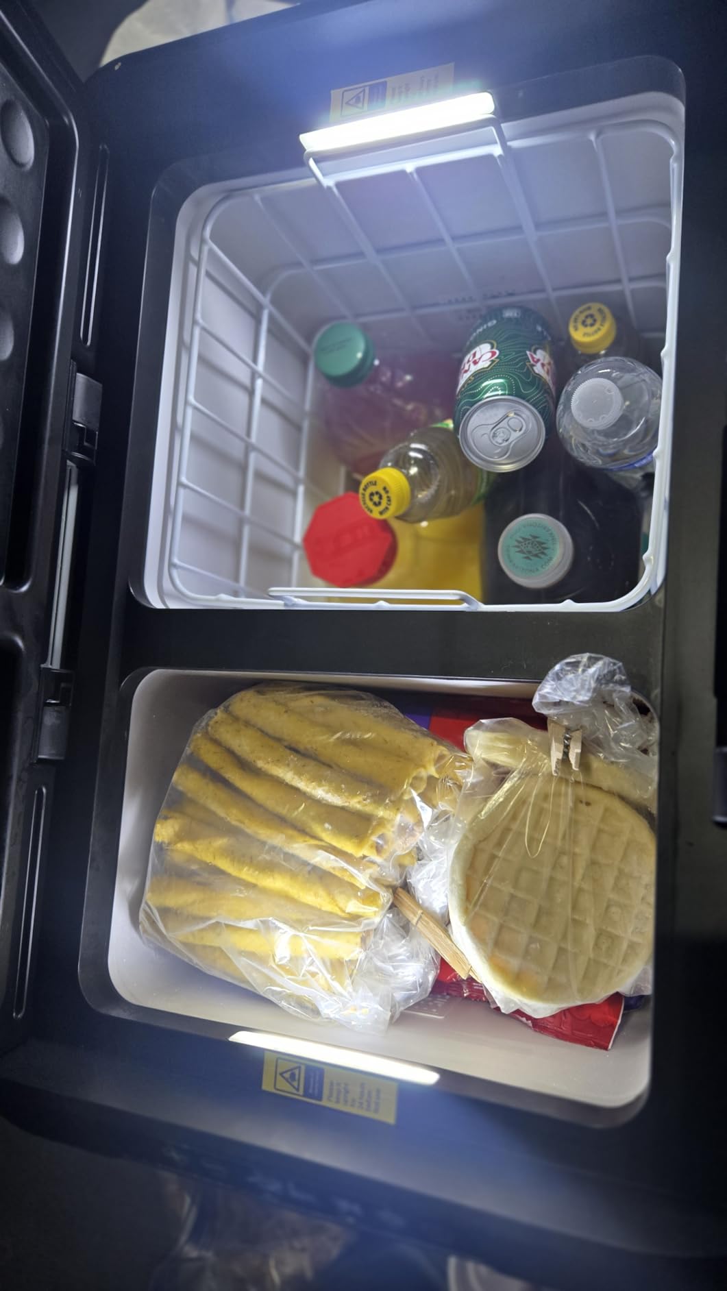 EUHOMY 12 Volt Refrigerator, 49QT Dual Zone Car Refrigerator, Electric Cooler 12/24V DC & 100-240V AC, Car Fridge -4℉~68℉, Portable Freezer with Wheels for Camping, Truck, Travel Customer Review EUHOMY 12 Volt Refrigerator, 49QT Dual Zone Car Refrigerator, Electric Cooler 12/24V DC & 100-240V AC, Car Fridge -4℉~68℉, Portable Freezer with Wheels for Camping, Truck, Travel - Customer Photo 2