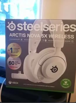 SteelSeries Arctis Nova 5 Wireless Multi-System Gaming Headset — Neodymium Magnetic Drivers — 100+ Audio Presets — 60 HR Battery — 2.4GHz or BT — ClearCast Gen2.X Mic — PC, PS5, PS4, Switch, Mobile - Customer Photo 3