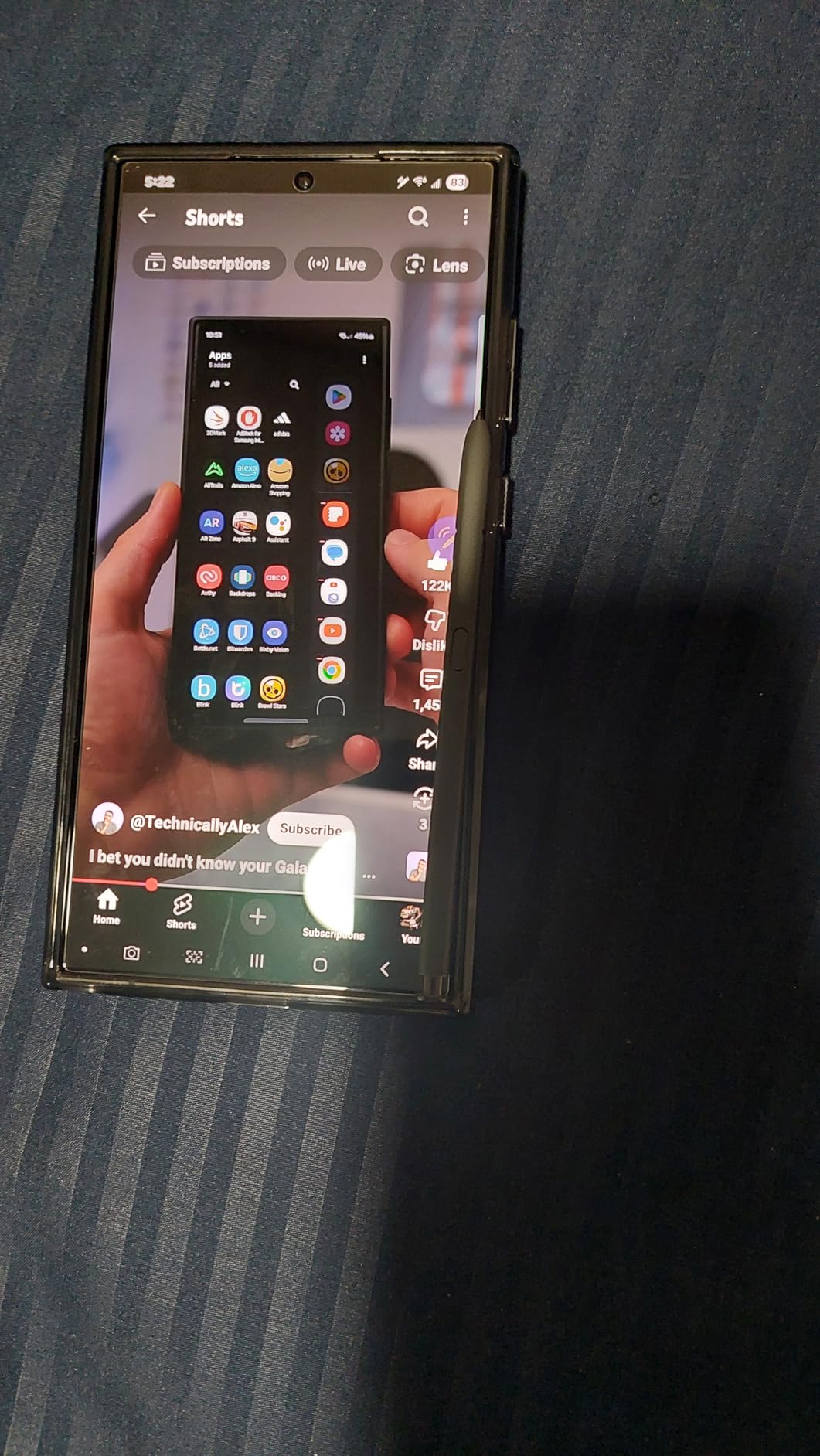 SAMSUNG Galaxy S24 Ultra 5G, US Version, 512GB, Titanium Black - Unlocked (Renewed) - Customer Photo 1