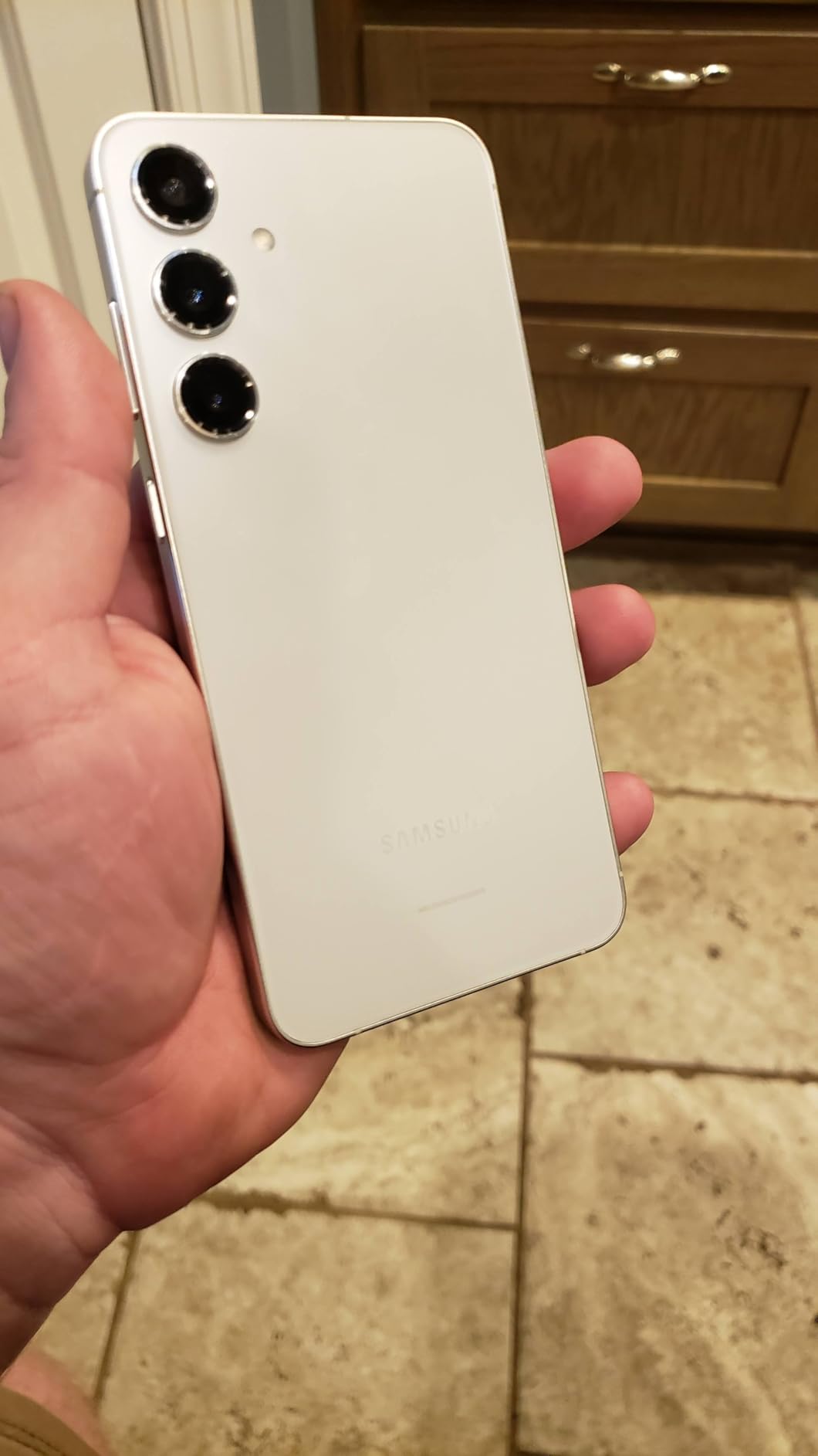 Samsung Galaxy S24+ Plus 5G, US Version, 256GB, Marble Gray - Unlocked (Renewed) customer photo 2