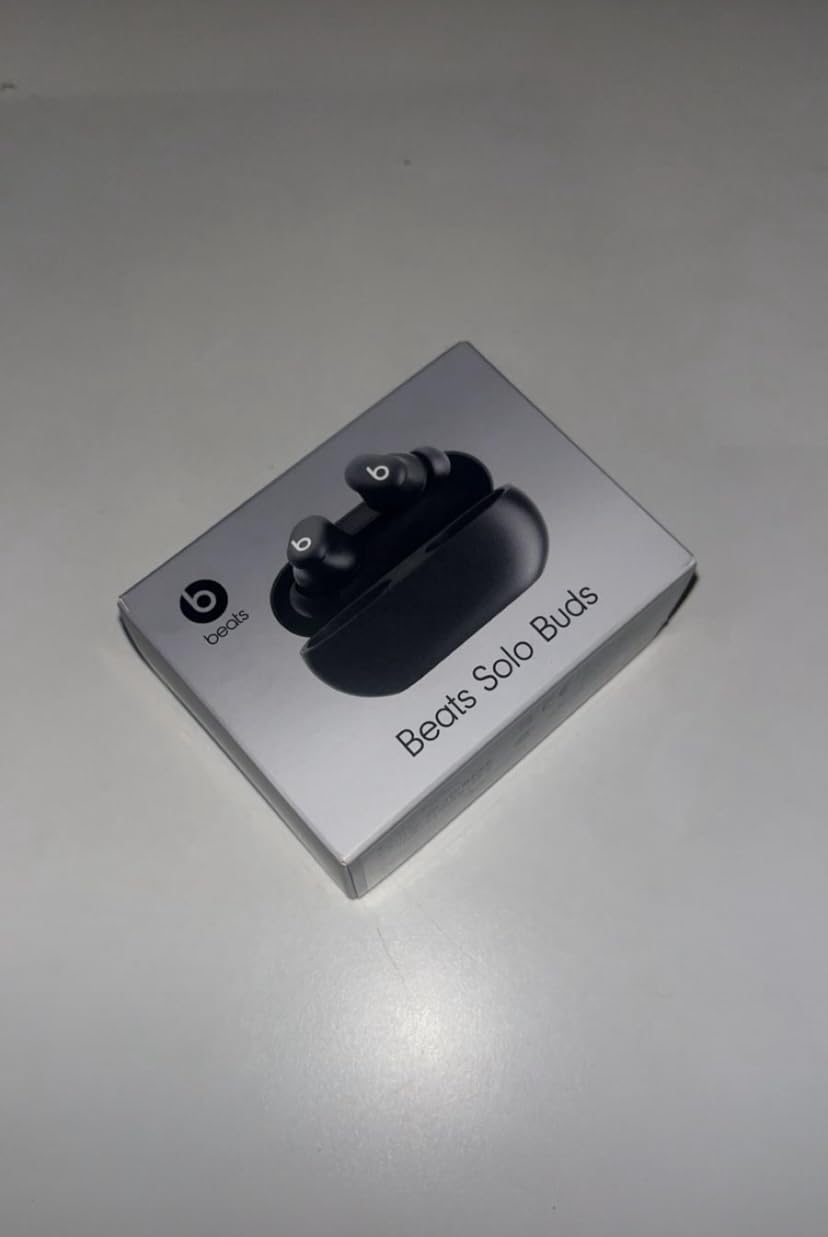 Beats Solo Buds - Wireless Bluetooth Earbuds | 18 Hours of Battery Life | Apple & Android Compatibility | Built-in Microphone - Matte Black - Customer Photo 2