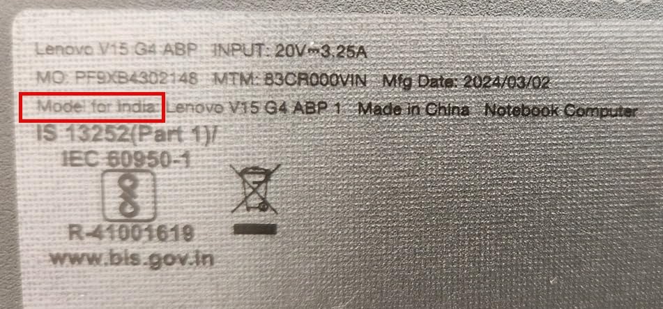 Lenovo V-Series V15 Business Laptop, 15.6