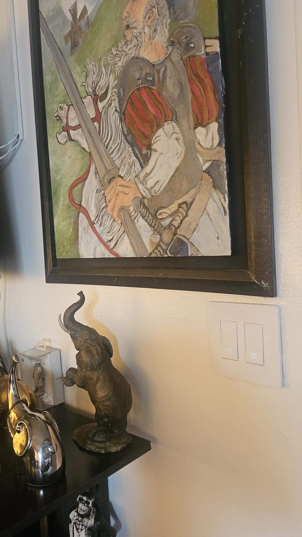 Kasa Smart Switch 2-Gang HS200-2, Single Pole,Neutral Wire Required, 2.4GHz Wi-Fi Light Switch Compatible with Alexa and Google Home, UL Certified, No Hub Required, White - Customer Photo 1