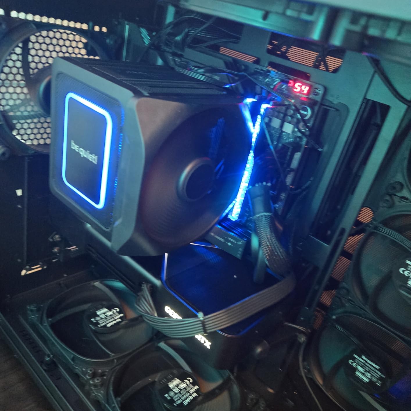 be quiet! Dark Rock 5 CPU air Cooler | Extremely high Cooling Performance | 6 high-Performance Heat Pipes | Silent Wings 4 120mm PWM Fan | high RAM and VRM Cooler Compatibility | BK035 - Customer Photo 5