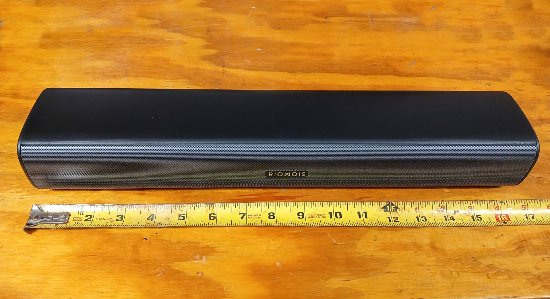 RIOWOIS Sound Bar for Smart TV, Soundbar for TV with Bass Reflector and Easy Set up, Home Audio Surround Sound System for TV PC Projector, Wall Mountable - Customer Photo 2