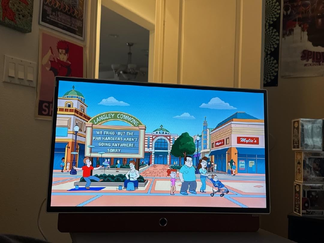 Skyworth 24-Inch Portable Smart TV with Battery Operated, 1080P FHD, HDR10, Dolby Audio, Chromecast, Bluetooth, Google TV – Great, Game Day Parties, RV Travel, and Soccer Nights - Customer Photo 2