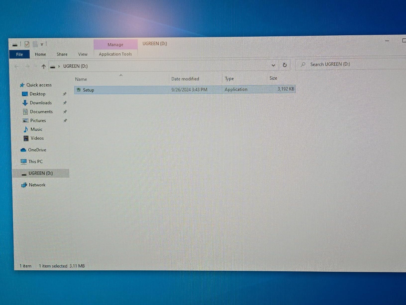 UGREEN WiFi Adapter for Desktop PC, AX900 USB WiFi 6 Adapter with 5GHz/2.4GHz Dual Band, 6dBi High Gain Antenna, Built-in Driver for Win11/10 - Customer Photo 3