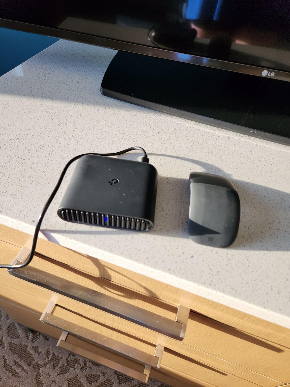 TP-Link Ultra-Portable Wi-Fi 6 AX1500 Travel Router TL-WR1502X | Easy Public WiFi Sharing | Hotel/RV/Travel Approved | Phone WiFi Tether | USB C Powered | Multi-Mode | Tether App | Durable Design - Customer Photo 2