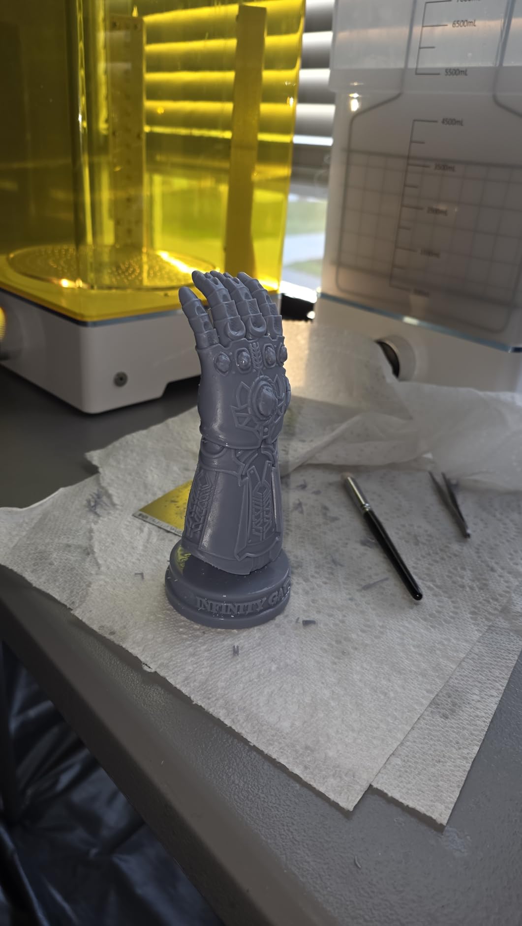 ELEGOO Mars 5 MSLA Resin 3D Printer, Smart Mechanical Sensor, Intelligent Automatic Leveling, COB Light Source, 6.6-inch Mono 4K LCD Screen, Large Printing Size 143.43 x 89.6 x 150 mm³ customer photo 1