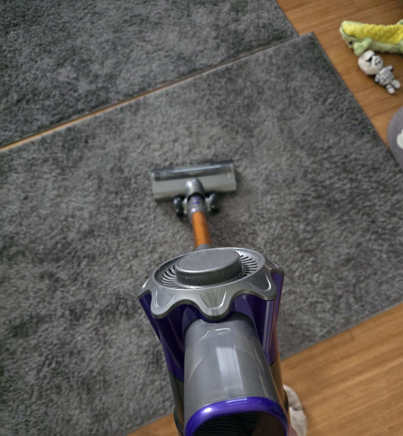 Cordless Vacuum Cleaner, 450W 48Kpa Powerful Stick Vacuum, Up to 60Mins Rechargeable Battery, Vacuum Cleaners for Home Anti-Tangled Lightweight Handheld for Hardwood Floor, Carpets, Pet Hair - Customer Photo 5